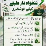 بجٹ 2026-27 تنخواہ دار طبقہ