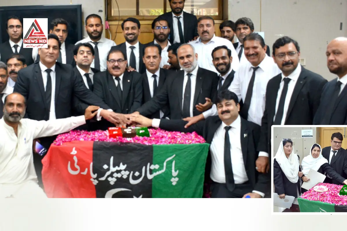 ملتان بار ہال میں بلاول بھٹو زرداری کی سالگرہ، وکلاء کی بھرپور شرکت